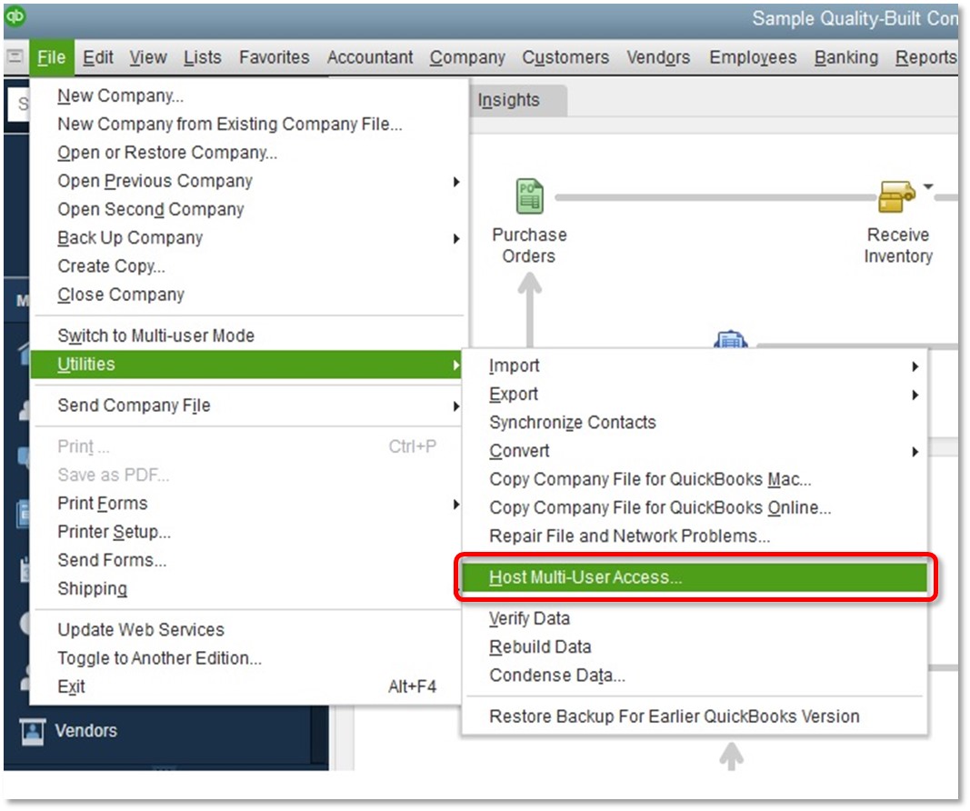 How to fix error H505 issues in QuickBooks