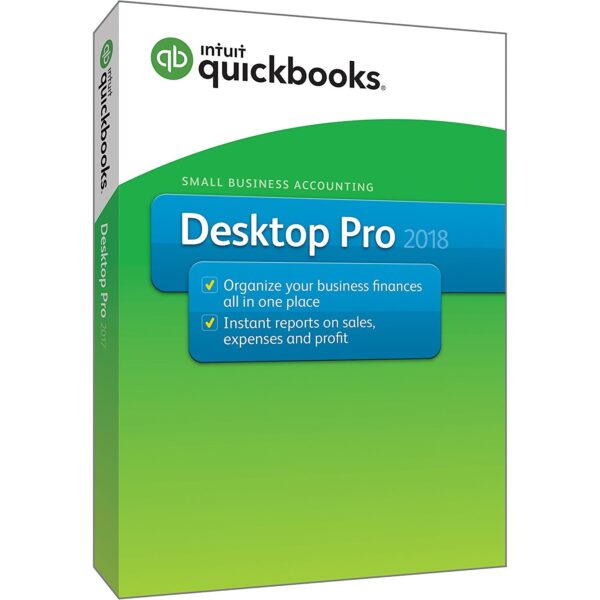 QuickBooks Pro 2018 (1 User)