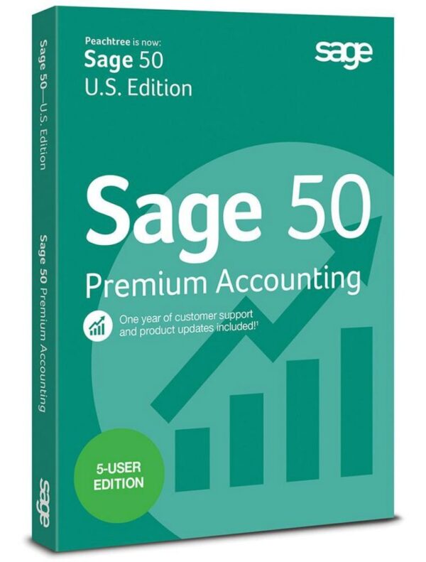 Sage 50 Premium (2019) - 5 Users